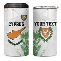 Custom Cyprus 4 in 1 Can Cooler Tumbler Sporty Style - Wonder Print Shop