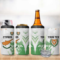 Custom Cyprus 4 in 1 Can Cooler Tumbler Sporty Style - Wonder Print Shop
