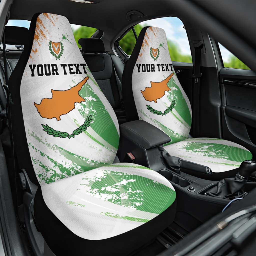 Custom Cyprus Car Seat Cover Sporty Style - Wonder Print Shop