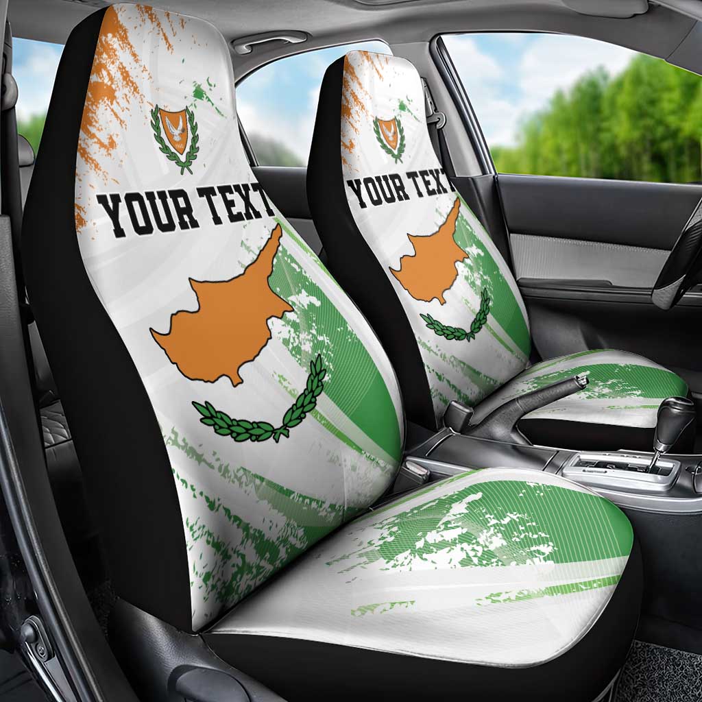 Custom Cyprus Car Seat Cover Sporty Style - Wonder Print Shop