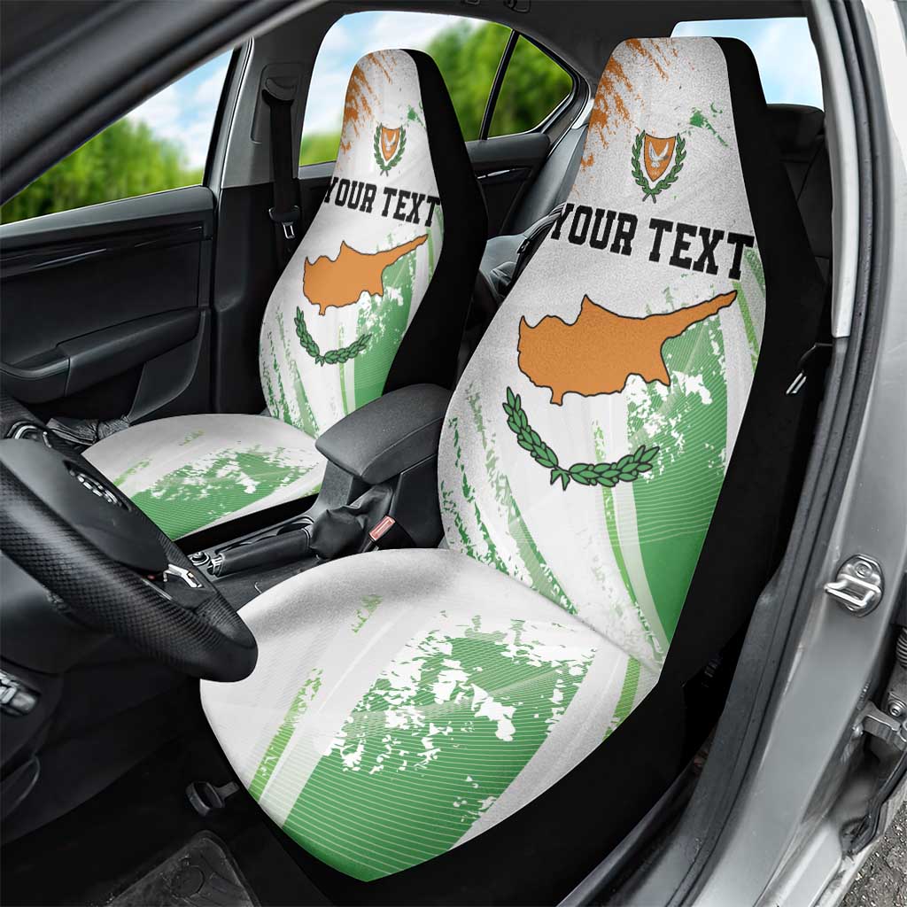 Custom Cyprus Car Seat Cover Sporty Style - Wonder Print Shop