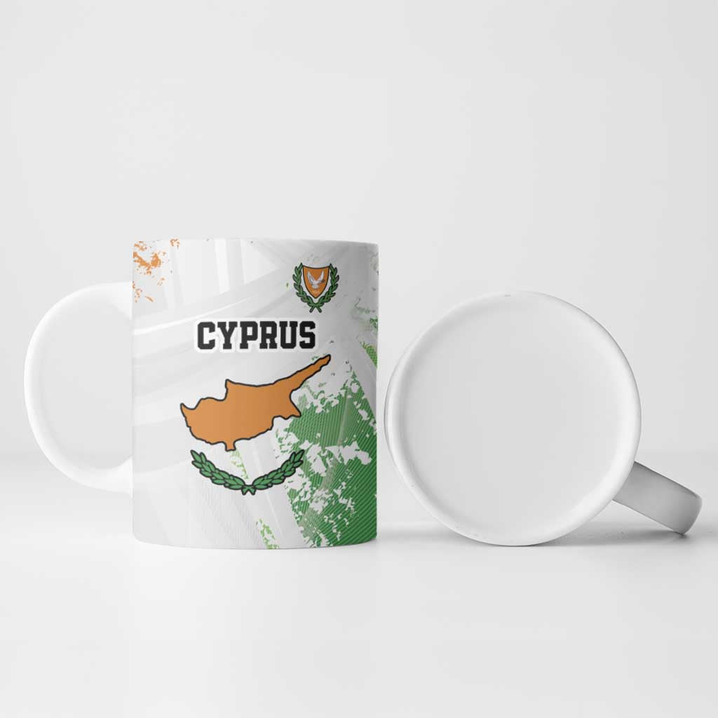 Custom Cyprus Ceramic Mug Sporty Style - Wonder Print Shop