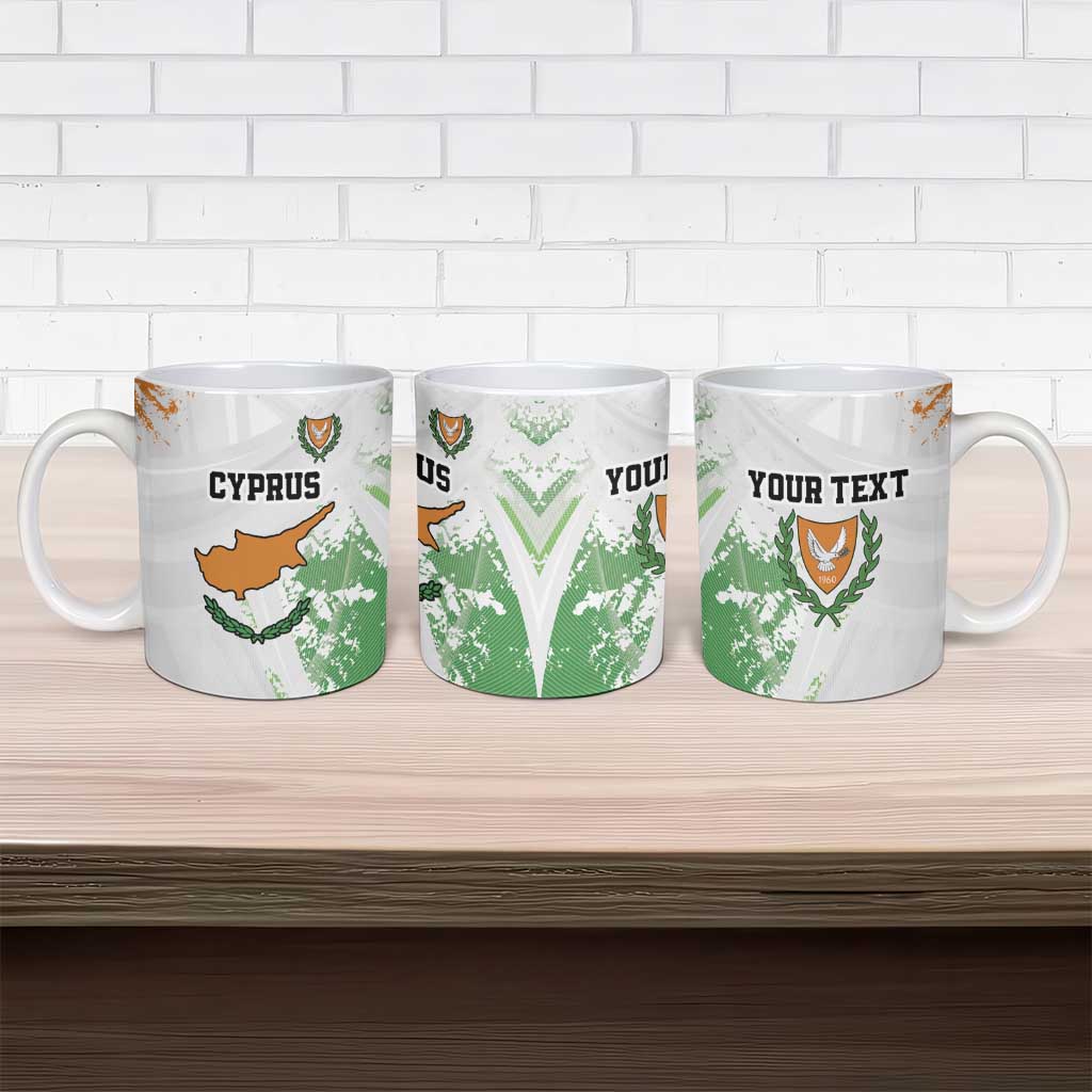 Custom Cyprus Ceramic Mug Sporty Style - Wonder Print Shop