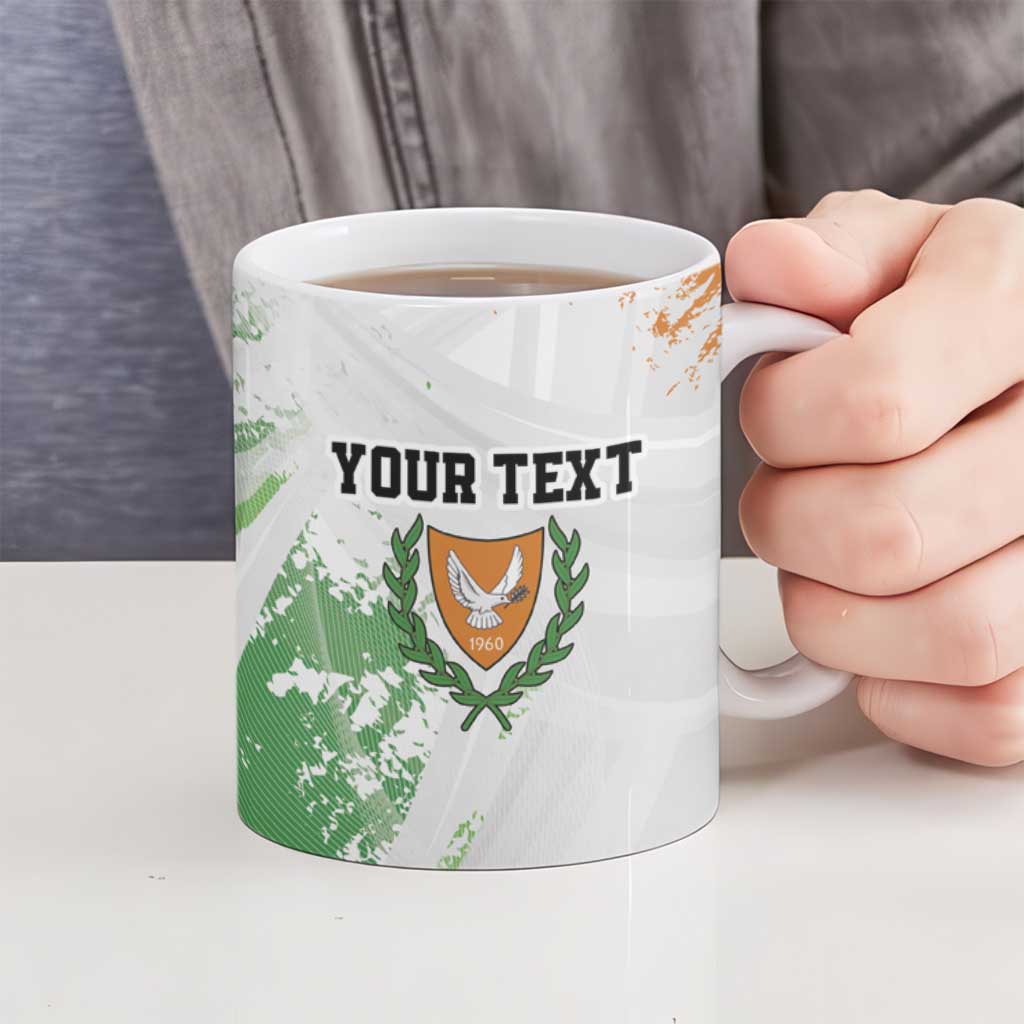 Custom Cyprus Ceramic Mug Sporty Style - Wonder Print Shop
