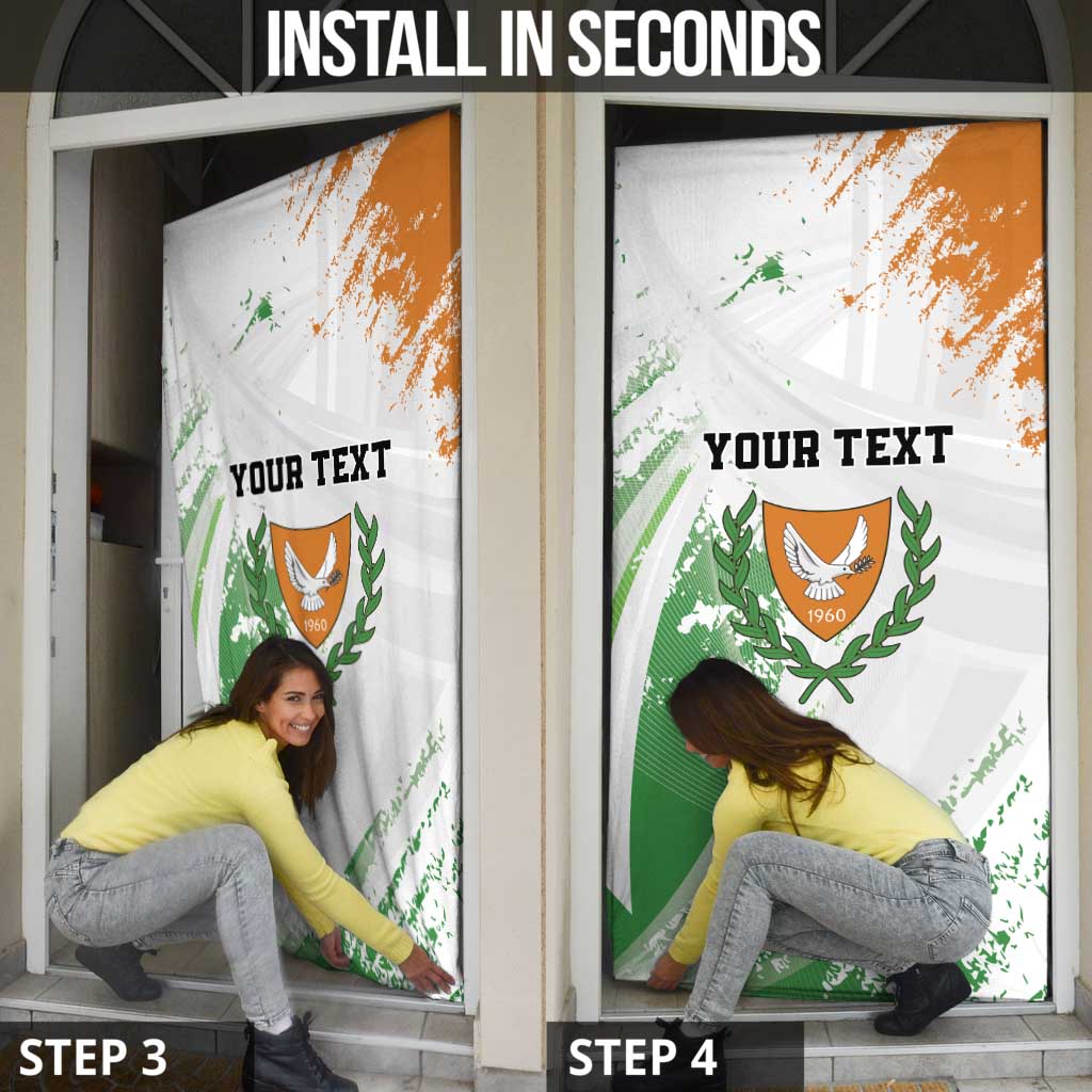 Custom Cyprus Door Cover Sporty Style - Wonder Print Shop