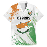 Custom Cyprus Family Matching Off Shoulder Maxi Dress and Hawaiian Shirt Sporty Style - Wonder Print Shop