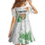 Custom Cyprus Family Matching Off Shoulder Short Dress and Hawaiian Shirt Sporty Style - Wonder Print Shop