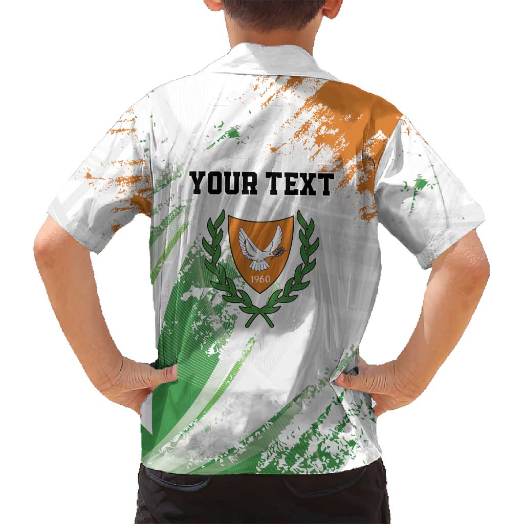 Custom Cyprus Family Matching Tank Maxi Dress and Hawaiian Shirt Sporty Style - Wonder Print Shop