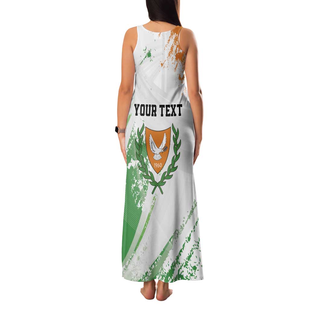 Custom Cyprus Family Matching Tank Maxi Dress and Hawaiian Shirt Sporty Style - Wonder Print Shop