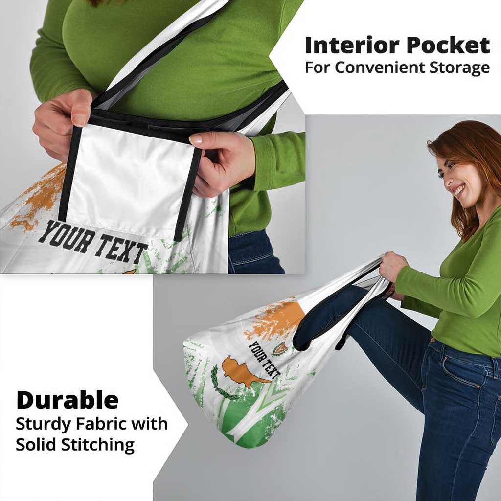 Custom Cyprus Grocery Bag Sporty Style - Wonder Print Shop