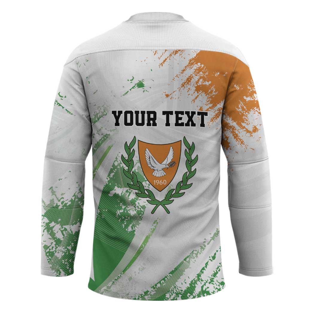 Custom Cyprus Hockey Jersey Sporty Style - Wonder Print Shop