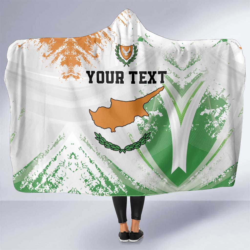Custom Cyprus Hooded Blanket Sporty Style - Wonder Print Shop