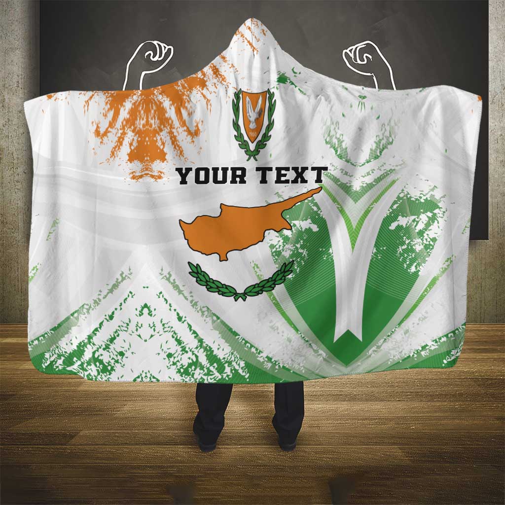 Custom Cyprus Hooded Blanket Sporty Style - Wonder Print Shop