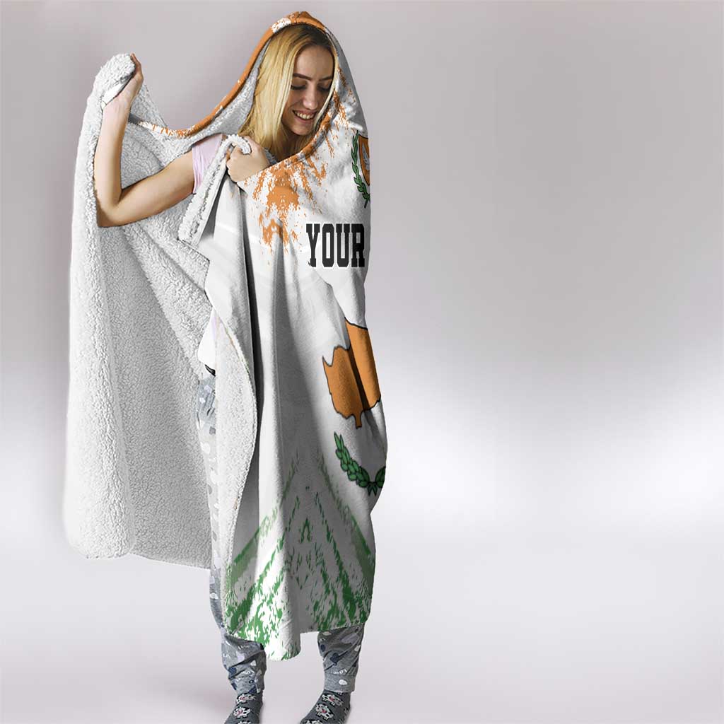Custom Cyprus Hooded Blanket Sporty Style - Wonder Print Shop