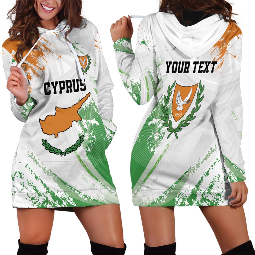 Custom Cyprus Hoodie Dress Sporty Style - Wonder Print Shop