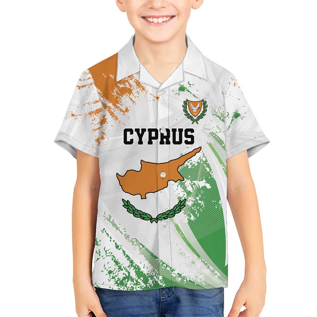 Custom Cyprus Kid Hawaiian Shirt Sporty Style - Wonder Print Shop