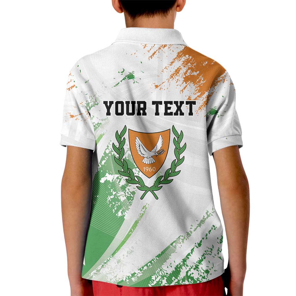 Custom Cyprus Kid Polo Shirt Sporty Style - Wonder Print Shop