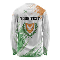 Custom Cyprus Long Sleeve Shirt Sporty Style - Wonder Print Shop