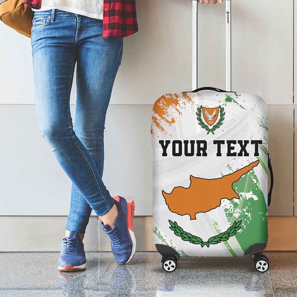 Custom Cyprus Luggage Cover Sporty Style - Wonder Print Shop