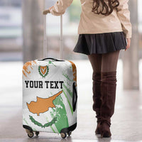 Custom Cyprus Luggage Cover Sporty Style - Wonder Print Shop