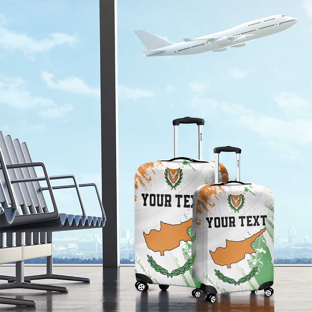 Custom Cyprus Luggage Cover Sporty Style - Wonder Print Shop