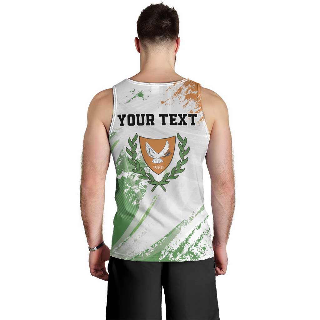 Custom Cyprus Men Tank Top Sporty Style - Wonder Print Shop