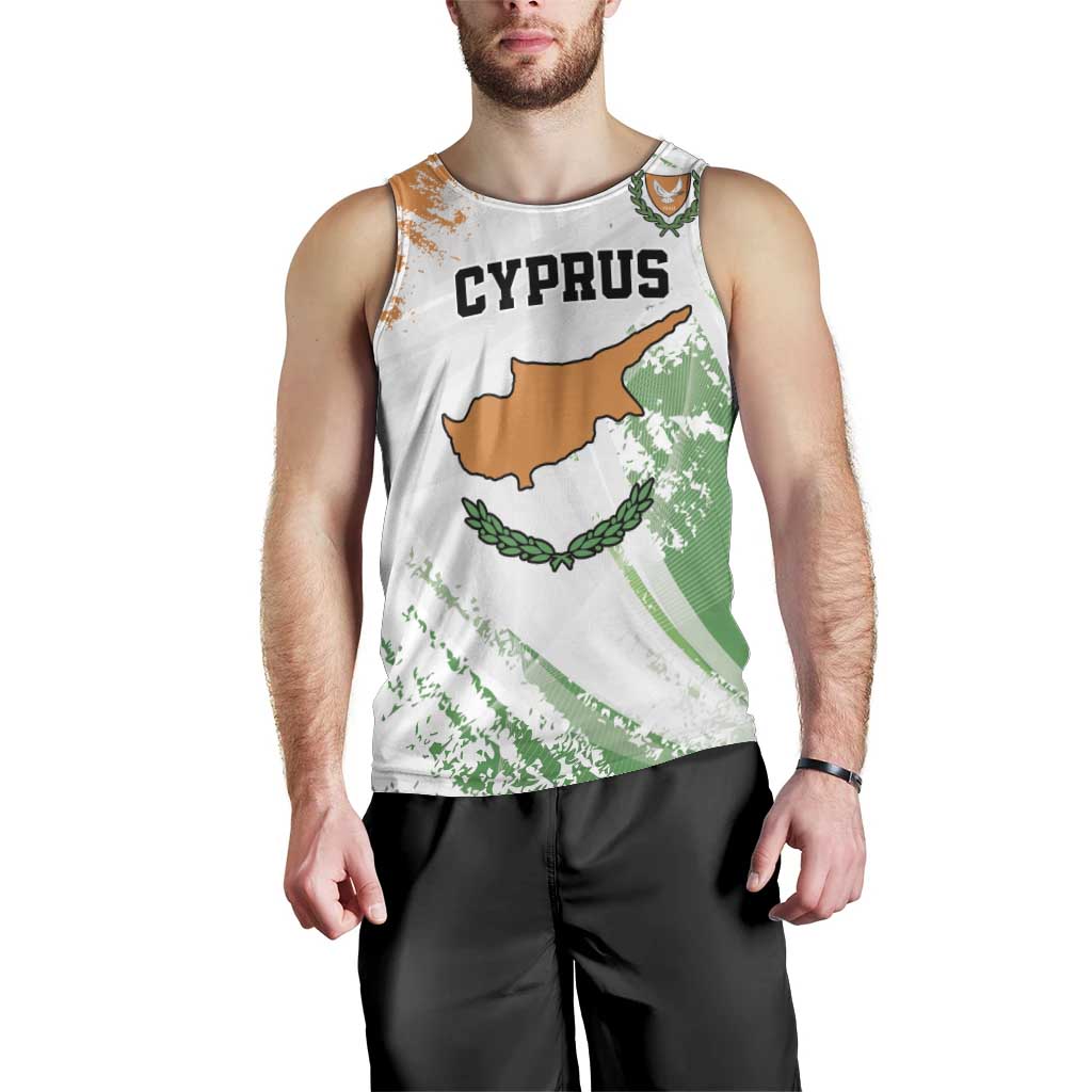 Custom Cyprus Men Tank Top Sporty Style - Wonder Print Shop
