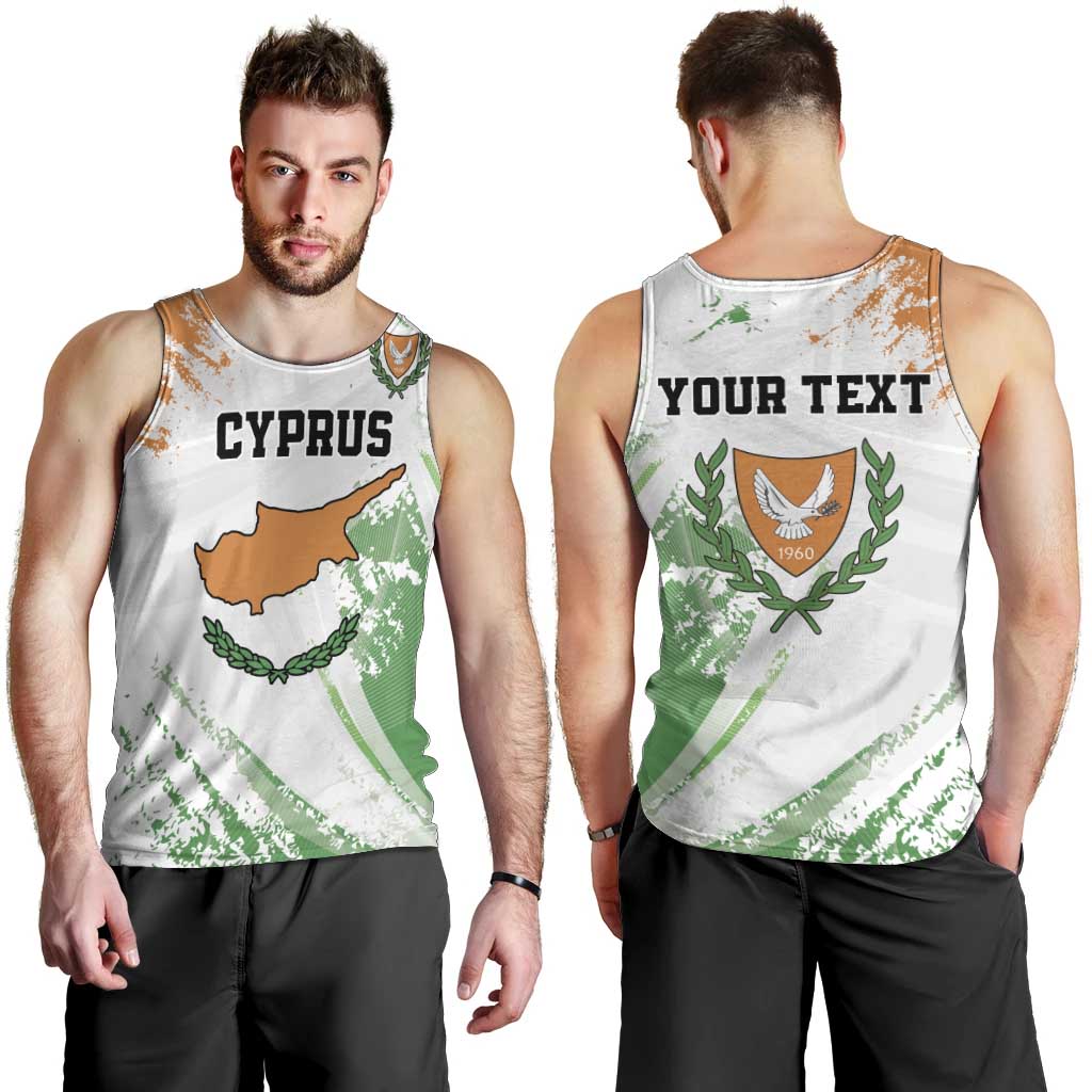 Custom Cyprus Men Tank Top Sporty Style - Wonder Print Shop