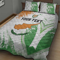 Custom Cyprus Quilt Bed Set Sporty Style - Wonder Print Shop