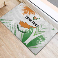 Custom Cyprus Rubber Doormat Sporty Style - Wonder Print Shop