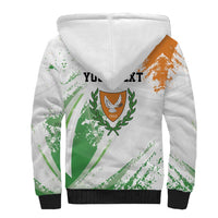 Custom Cyprus Sherpa Hoodie Sporty Style - Wonder Print Shop