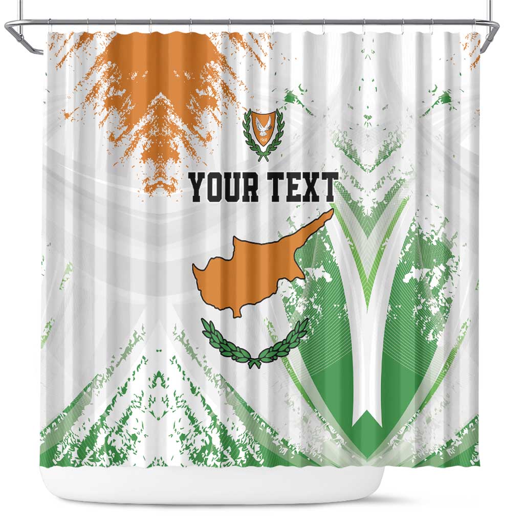 Custom Cyprus Shower Curtain Sporty Style - Wonder Print Shop