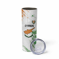 Custom Cyprus Skinny Tumbler Sporty Style - Wonder Print Shop