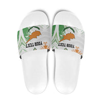 Custom Cyprus Slide Sandals Sporty Style - Wonder Print Shop