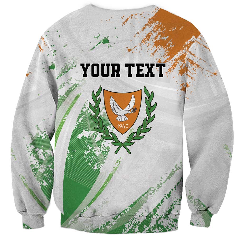 Custom Cyprus Sweatshirt Sporty Style - Wonder Print Shop