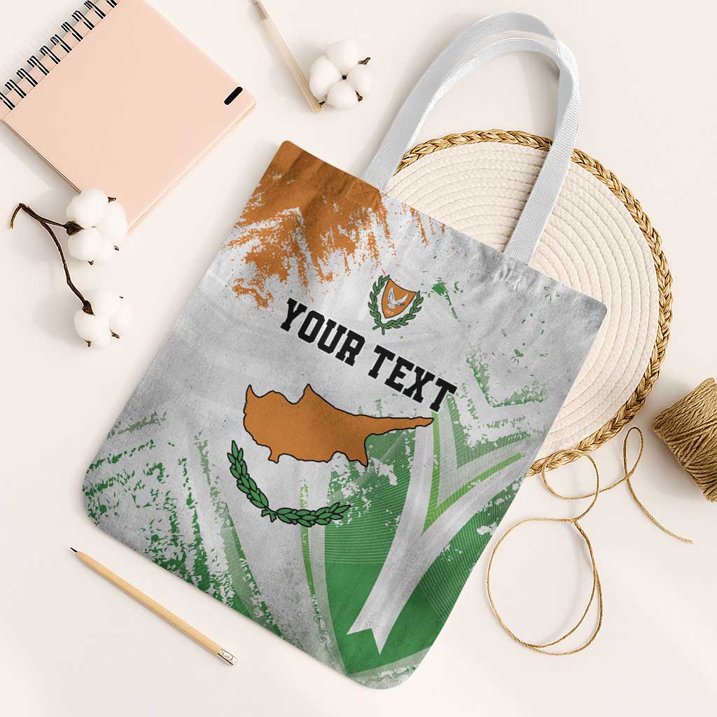 Custom Cyprus Tote Bag Sporty Style - Wonder Print Shop