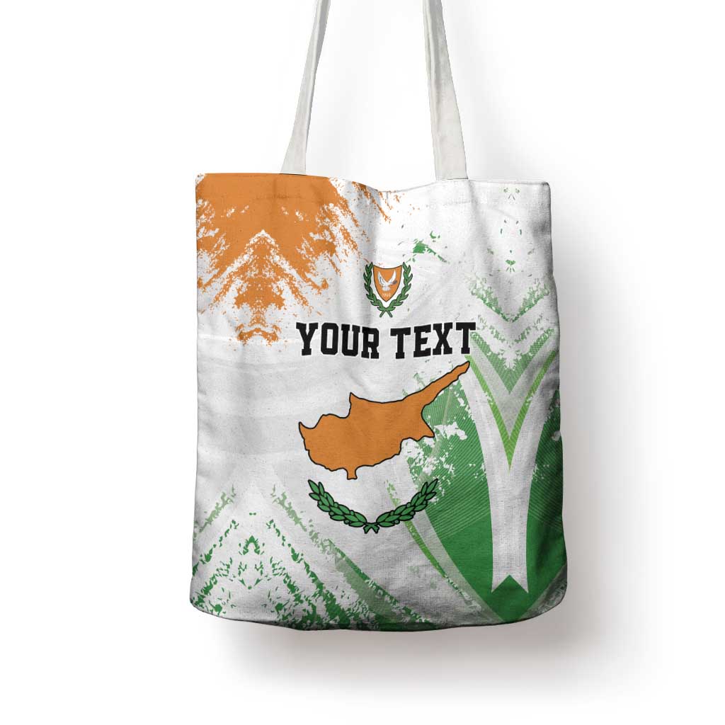 Custom Cyprus Tote Bag Sporty Style - Wonder Print Shop