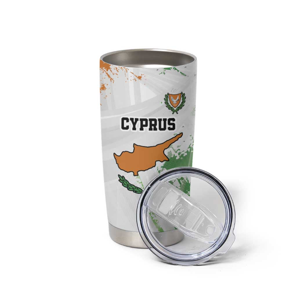 Custom Cyprus Tumbler Cup Sporty Style - Wonder Print Shop