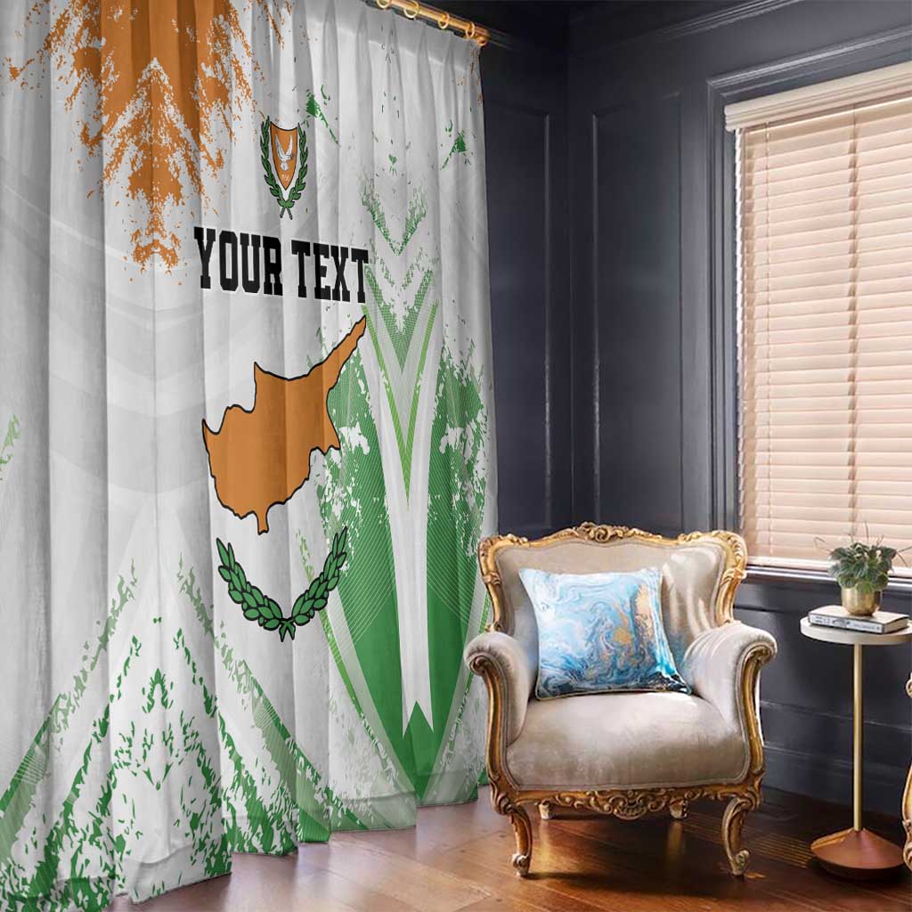 Custom Cyprus Window Curtain Sporty Style - Wonder Print Shop