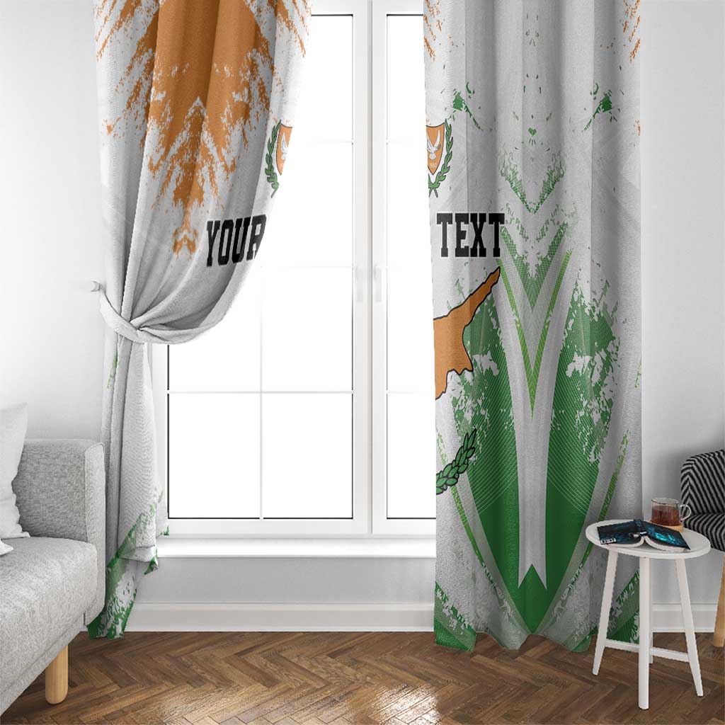 Custom Cyprus Window Curtain Sporty Style - Wonder Print Shop