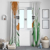Custom Cyprus Window Curtain Sporty Style - Wonder Print Shop