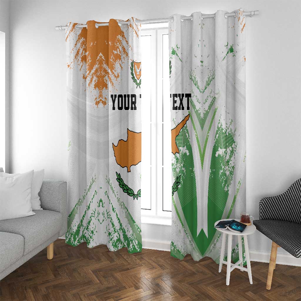 Custom Cyprus Window Curtain Sporty Style - Wonder Print Shop
