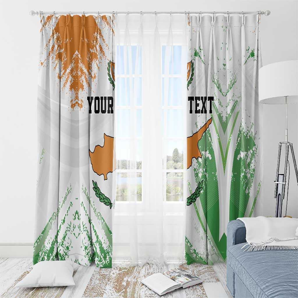 Custom Cyprus Window Curtain Sporty Style - Wonder Print Shop