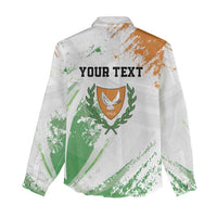 Custom Cyprus Women Casual Shirt Sporty Style - Wonder Print Shop