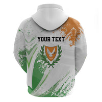 Custom Cyprus Zip Hoodie Sporty Style - Wonder Print Shop