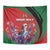 Personalized Kenya Lilac Breasted Roller Tapestry With Violet Flowers - Wonder Print Shop