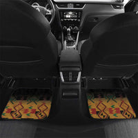 Custom Kenya Coat Of Arms Car Mats With Kente Patterns - Wonder Print Shop