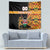 Custom Kenya Coat Of Arms Tapestry With Kente Patterns - Wonder Print Shop