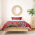 Personalized Kenya Coat Of Arms Bedding Set Ethnic Seamless Pattern - Wonder Print Shop