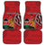 Personalized Kenya Coat Of Arms Car Mats Ethnic Seamless Pattern - Wonder Print Shop